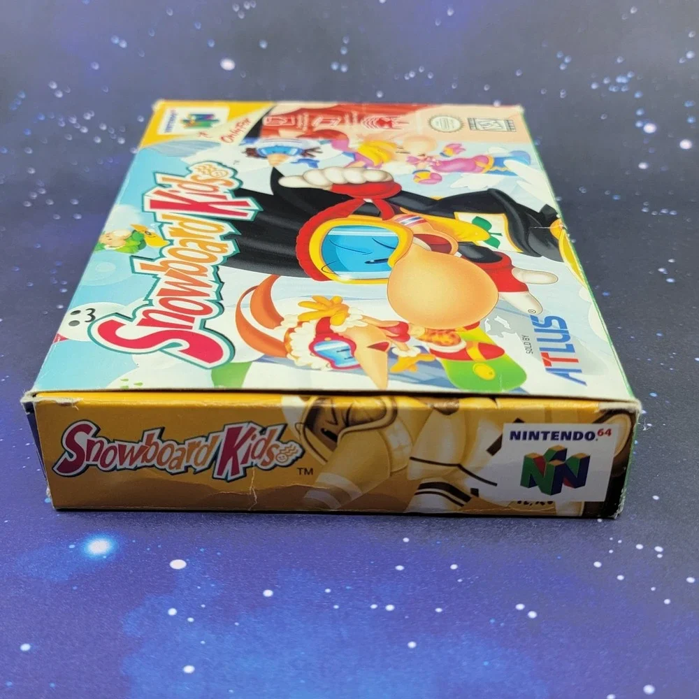Snowboard Kids (Nintendo 64) CIB Video Game Box, Manual, Cartridge N64